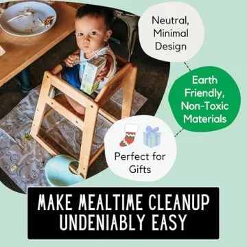 Biodegradable Disposable Splat Mats for Mess-Free Meals