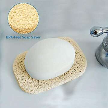 Mczxon Bar Soap Holder - Sleek & Durable Shower Soap Dish