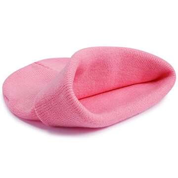 Paladoo Kids Beanie Hat for 3 4 5 6 7T Years Boys Girls Pink