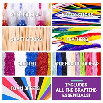 Made By Me Ultimate Craft Box For Creative Kids 1000 Pieces