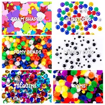 Made By Me Ultimate Craft Box For Creative Kids 1000 Pieces