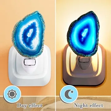 Stunning Agate Night Light for Home Décor