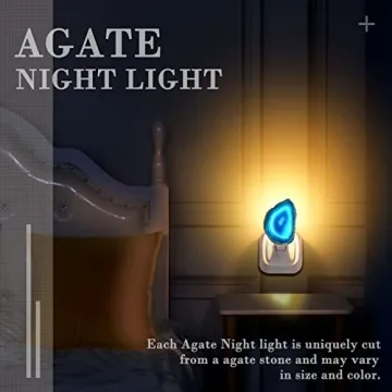 Stunning Agate Night Light for Home Décor