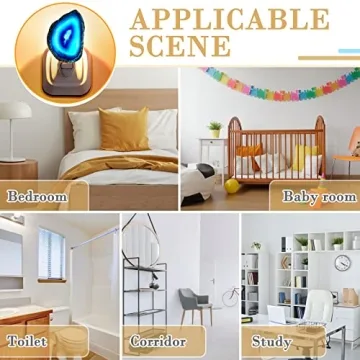 Stunning Agate Night Light for Home Décor