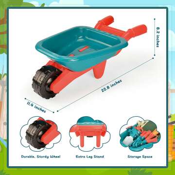 Gardening Tool Set for Kids - Fun Outdoor Play!