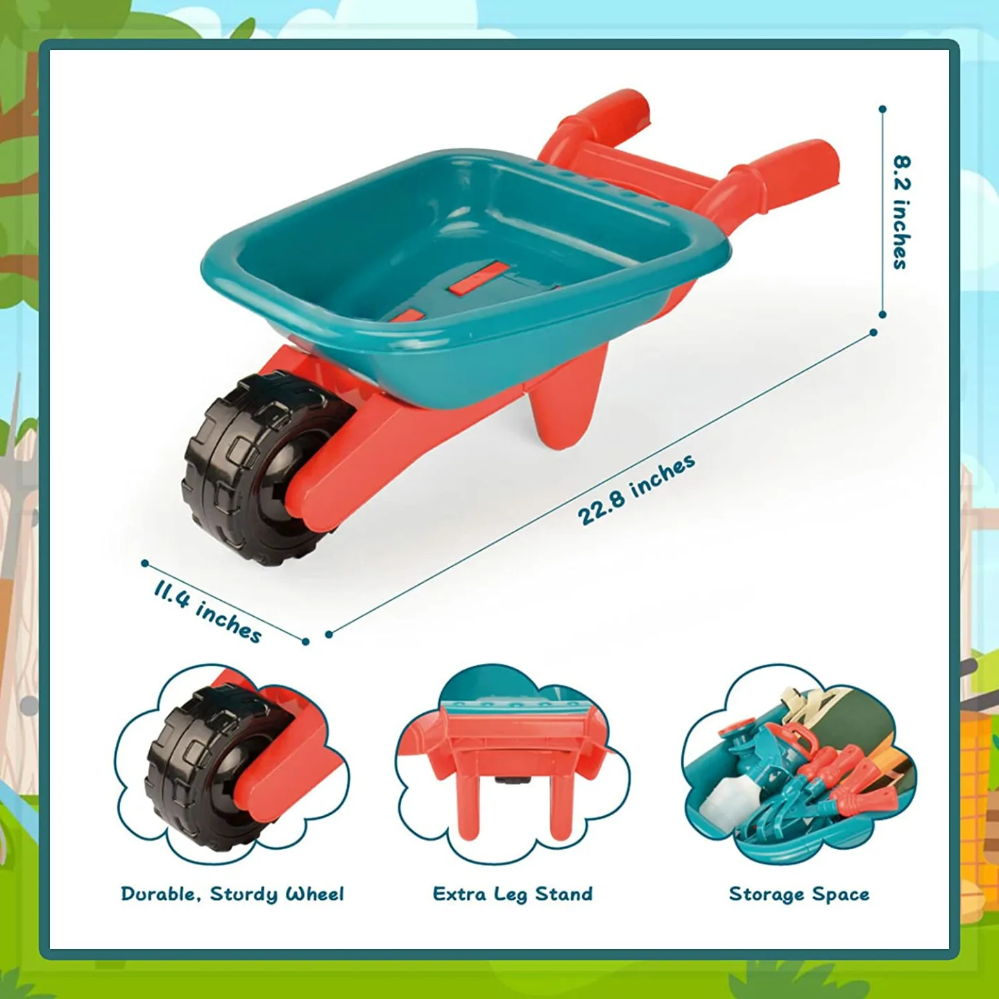 Gardening Tool Set for Kids - Fun Outdoor Play!