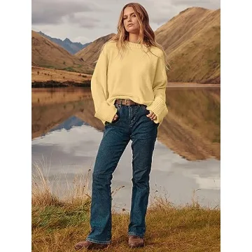 Stylish ANRABESS Oversized Sweater - Cozy Autumn Fashion