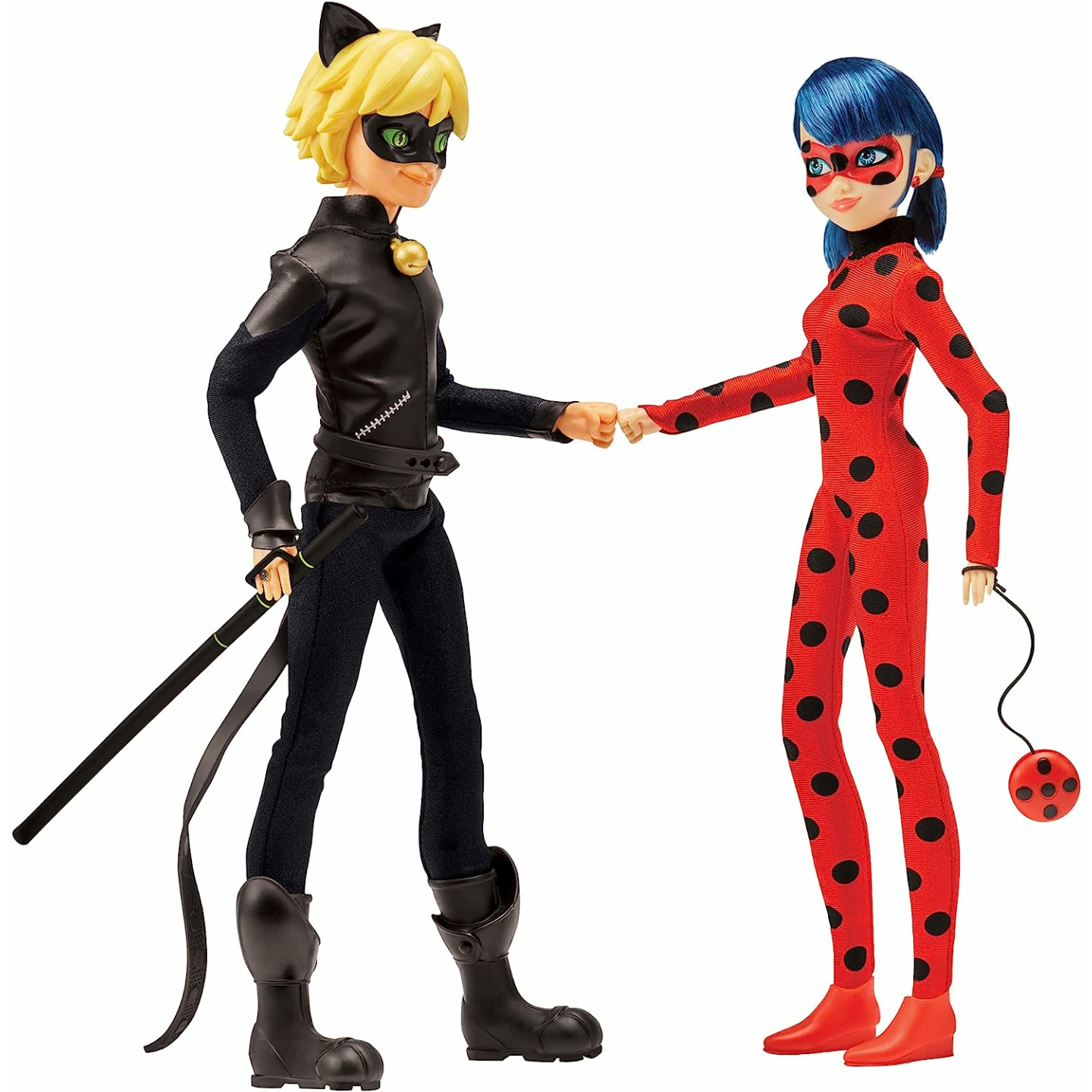 Miraculous Ladybug Doll Set - Ladybug & Cat Noir 2-Pack