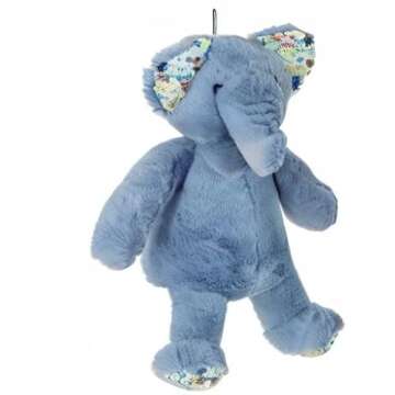 Petlou Elephant Squeaky Dog Plush Toy for All Dogs