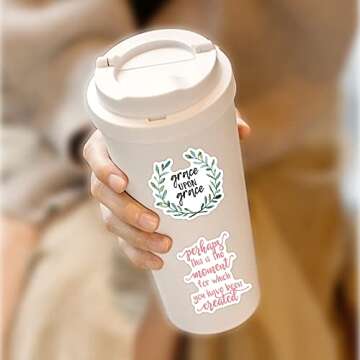 200 PCS Bible Verse Stickers for Scrapbook & Journaling