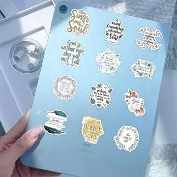 200 PCS Bible Verse Stickers for Scrapbook & Journaling