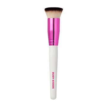 Kiss Ruby Kisses Make-Up Brush (Flat Kabuki)