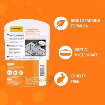 Lemi Shine Garbage Disposal Cleaner and Deodorizer Powered By Citric Acid | Foam Cleaner For Kitchen Garbage Disposal with a Natural, Fresh Lemon Scent (2 Count)