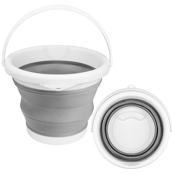 Versatile Collapsible Mop Bucket - Space Saver 5L