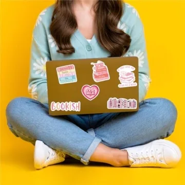 50 PCS Pink Bookish Stickers for Kindle and Crafts