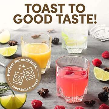 Bormioli Rocco Whiskey Gift Set - Elegant Decanter & Glasses