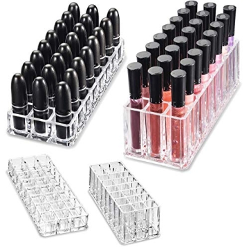 byAlegory Acrylic Lipstick & Gloss Organizer Set - 48 Spaces