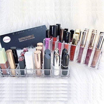 byAlegory Acrylic Lipstick & Gloss Organizer Set - 48 Spaces