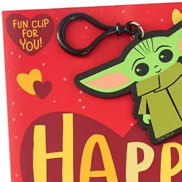 Hallmark Baby Yoda Valentine's Day Card for Kids