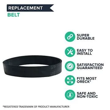 Oreck Belt, Upright Flat (Pack of 3)