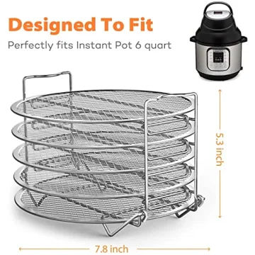 Goldlion Dehydrator Rack for Instant Pot 6 Quart