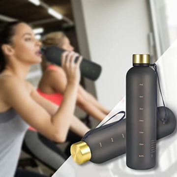 Sursip Motivational Water Bottle 32 oz | Stylish and Leak-Proof