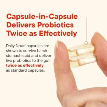 Daily Nouri Advanced Digestion Probiotic for Gut Health