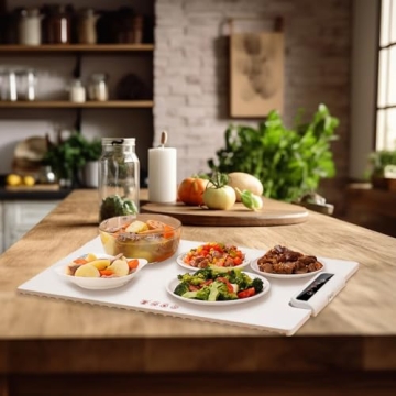 Fiopet Electric Warming Tray - Adjustable Temperature Food Warmer