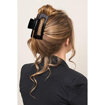 Large Hair Claw Clips for Thick Hair Non-Slip 4 PCS Set