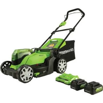 Greenworks 48V Cordless Lawn Mower with Batteries