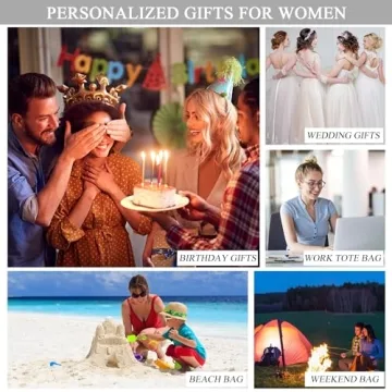 Personalized Canvas Tote Bag for Women’s Gifts