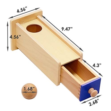 Elite Montessori Object Permanence Wooden Box Educational Toy