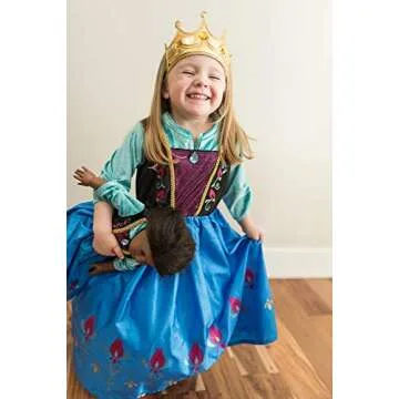Little Adventures Alpine Princess Dress Up Costume (Medium Age 3-5) - Machine Washable Child Pretend Play and Party Dress with No Glitter