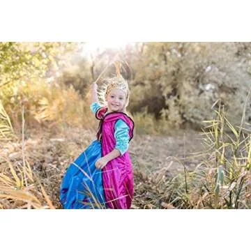 Little Adventures Alpine Princess Dress Up Costume (Medium Age 3-5) - Machine Washable Child Pretend Play and Party Dress with No Glitter