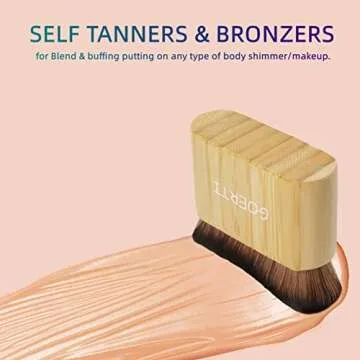 GOERTI Self Tan Brush for Flawless Tan Application