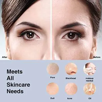 NågraCoola Electric Facial Cleansing Brush for Radiant Skin