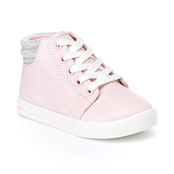 Simple Joys by Carter's Girls Cora High-Top Sneaker - Stylish Comfort for Your Toddler