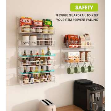 Mefirt Over The Door Pantry Organizer for Home Organization