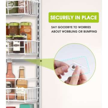 Mefirt Over The Door Pantry Organizer for Home Organization