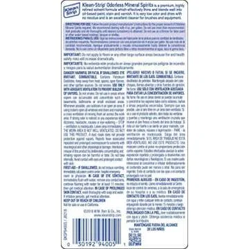 Klean Strip Odorless Mineral Spirits 1 Quart