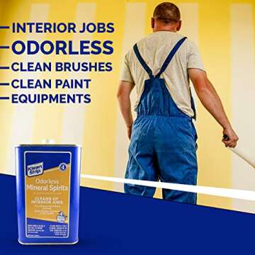 Klean Strip Odorless Mineral Spirits 1 Quart