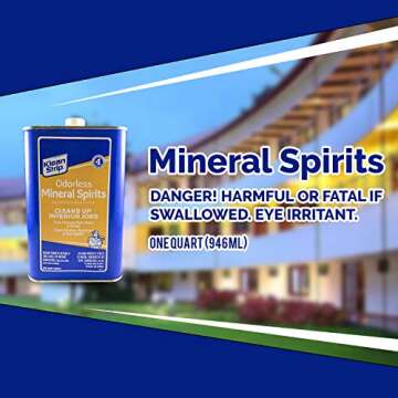 Klean Strip Odorless Mineral Spirits 1 Quart