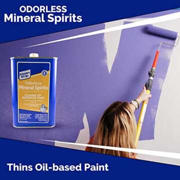 Klean Strip Odorless Mineral Spirits 1 Quart