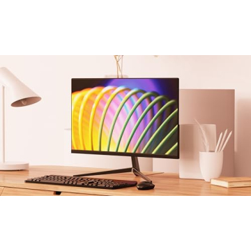 HP EliteDesk 800 G3 SFF Desktop Computer with 21.5"" FHD Monitor Bundle PC Set, Intel Core i5-6500 3...