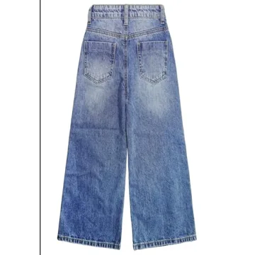 Comfortable KIDSCOOL SPACE Girls Slim Jeans for Ages 5-6