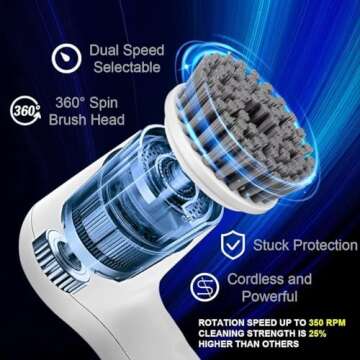 Top Electric Spin Scrubber for Effortless Cleaning