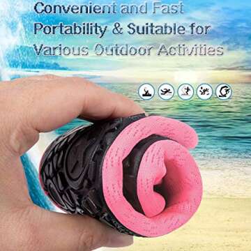 YALOX Water Shoes Women's Men's Outdoor Beach Swimming Aqua Socks Quick-Dry Barefoot Shoes Surfing Yoga Pool Exercise(LXY-Pink,40/41EU), 9-10 Women/7.5-8.5 Men