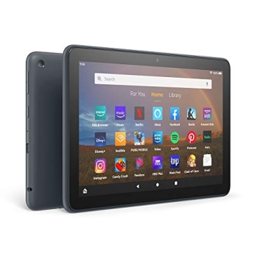 Amazon Fire HD 8 Plus tablet, HD display, 32 GB, (2020 release), our best 8" tablet for portable ent...