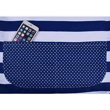 Lovely Lady's Kitchen Fashion Cooking Baking Kitchen Aprons with Pockets for Mother's Day Gift, Plus...