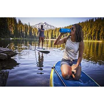 Hydro Flask 24 oz Standard Mouth Water Bottle with Flex Cap or Flex Straw